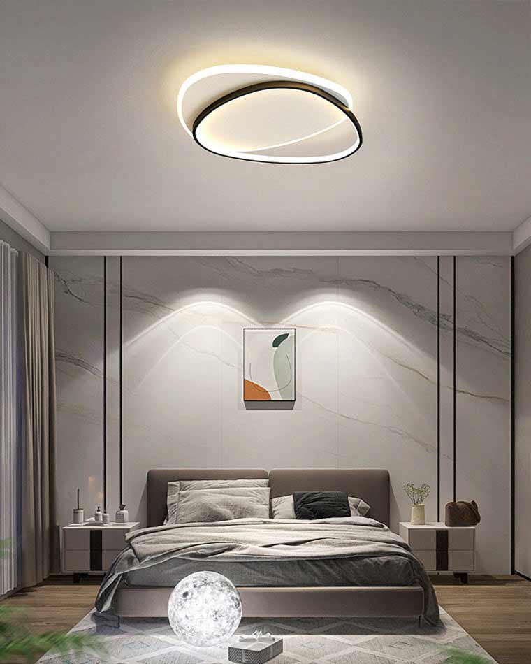 Diff Geometric Flat Ceiling Light-DF1031