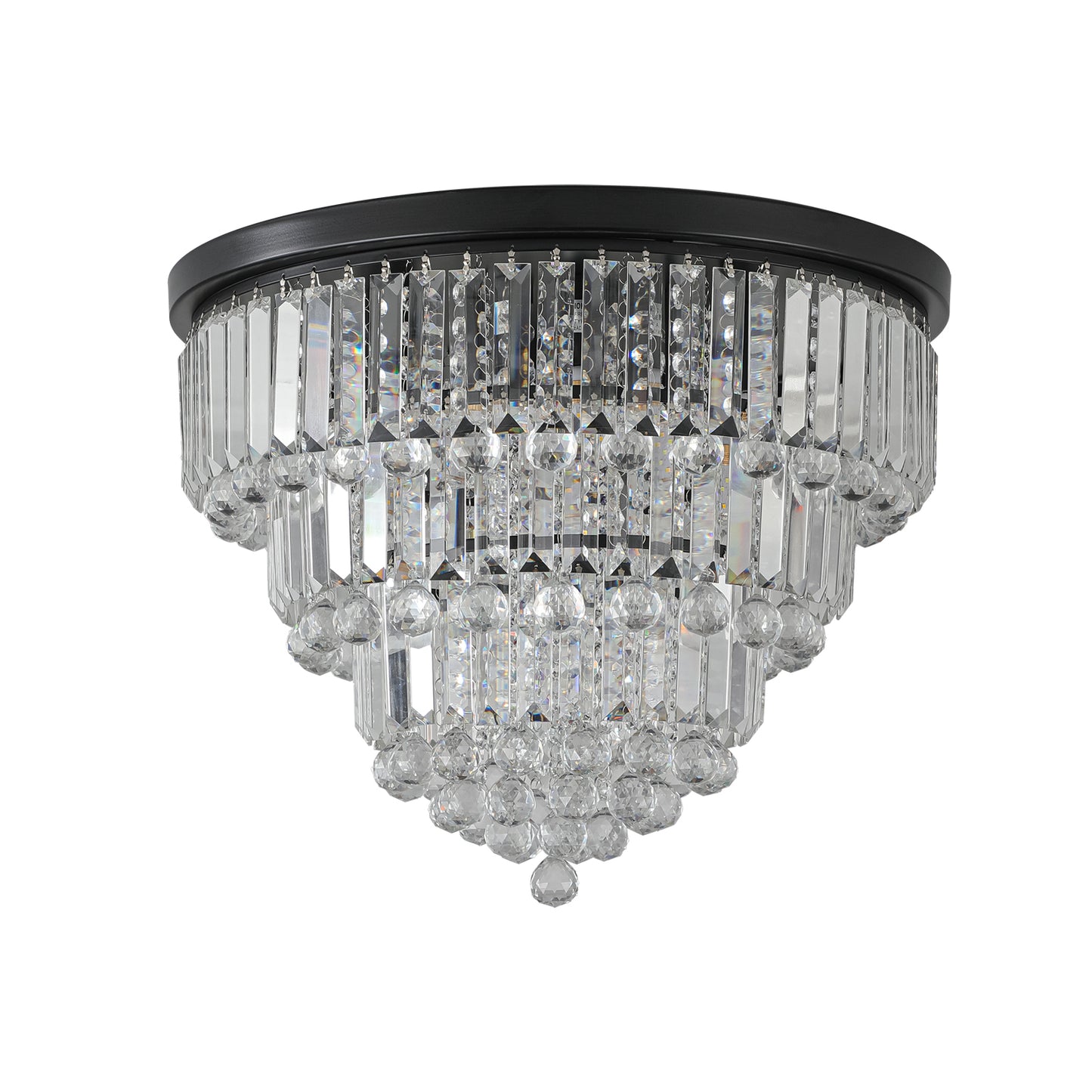 Black luxury modern style crystal lights-DG2013