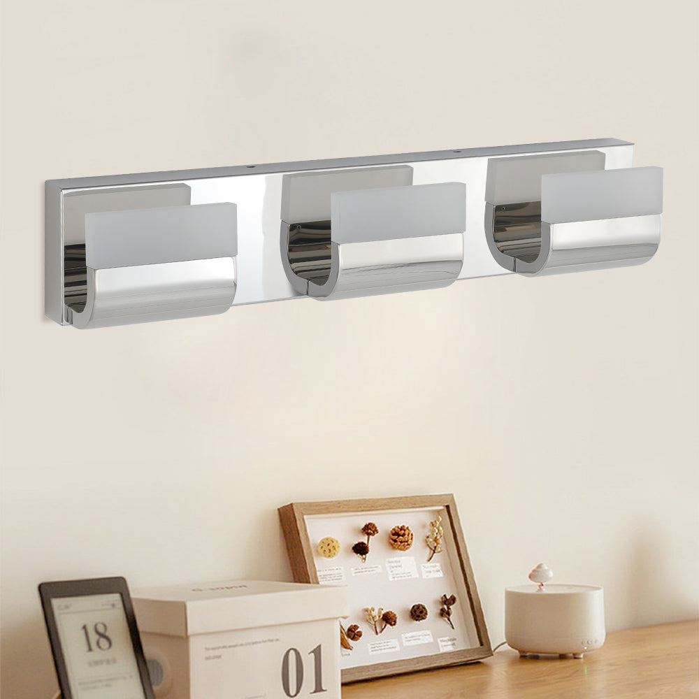 3-Light LED Vanity Lights Over Mirror Bath Wall Lighting-DG2010