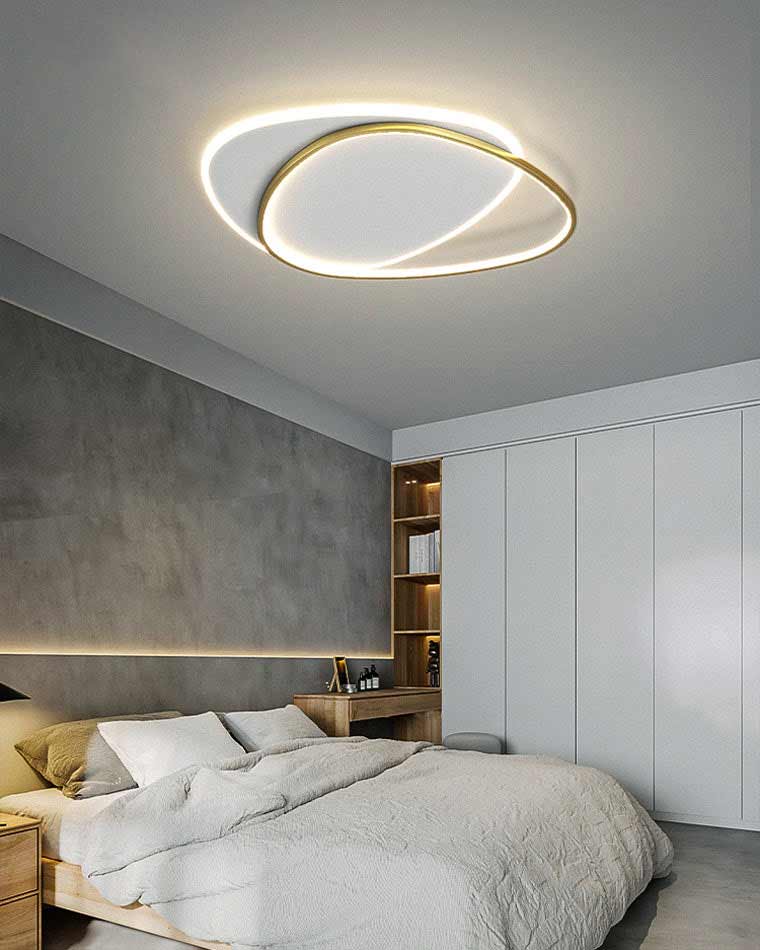 Diff Geometric Flat Ceiling Light-DF1031