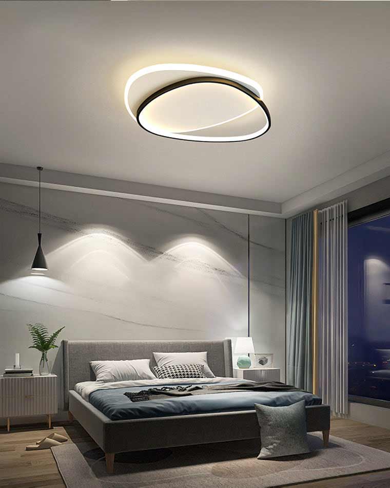 Diff Geometric Flat Ceiling Light-DF1031