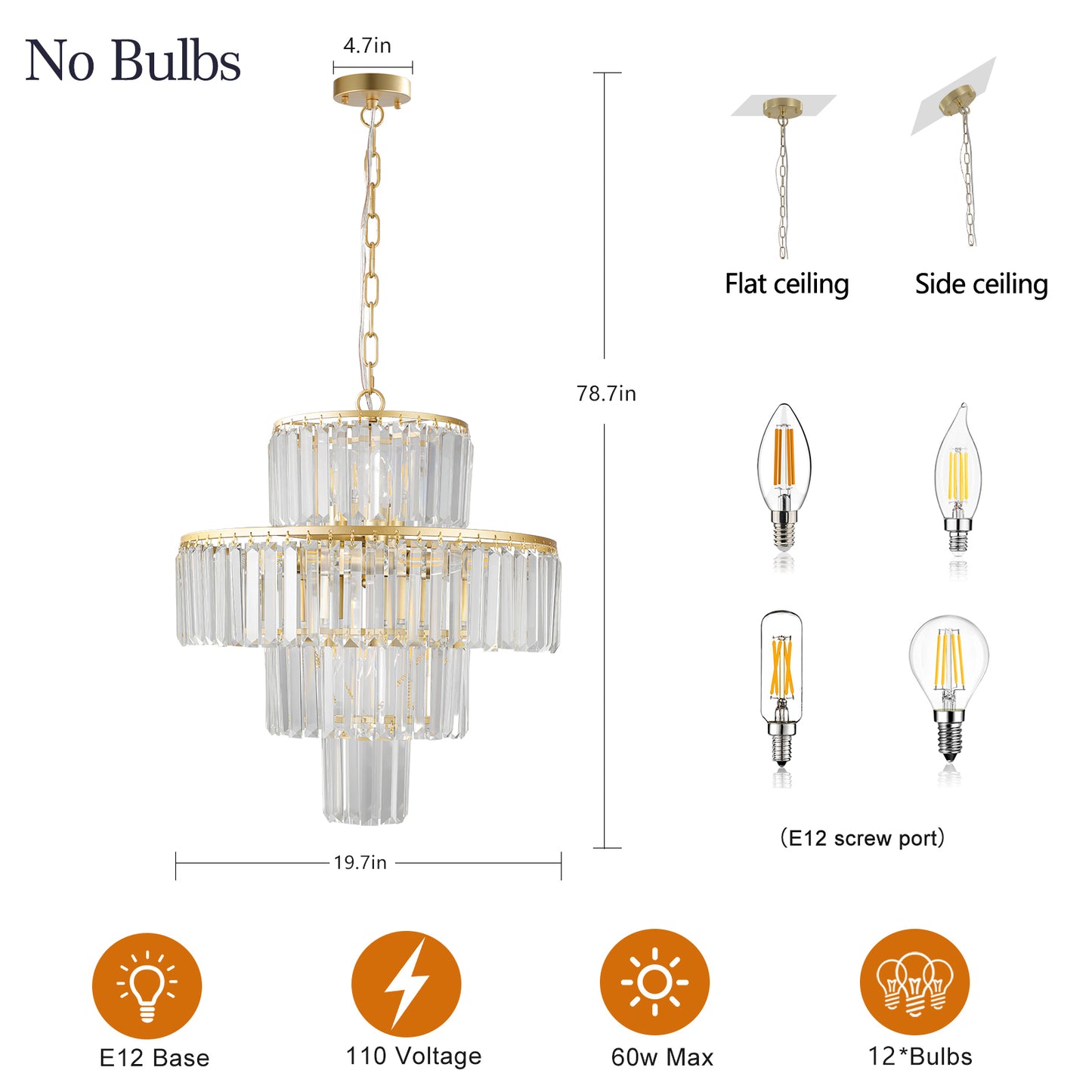 Crystal Chandelier Modern Chandeliers Lights
