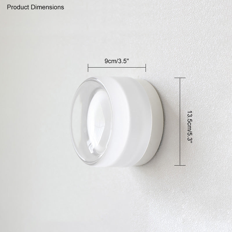 Diff Dimple Small Glass Wall Sconce-DF6038