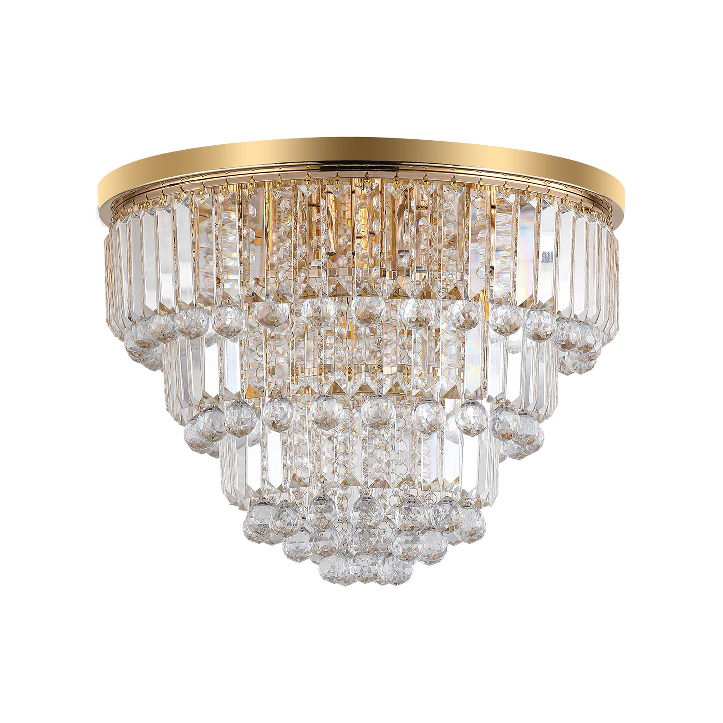 Large gold luxury modern style crystal lights-DG2019