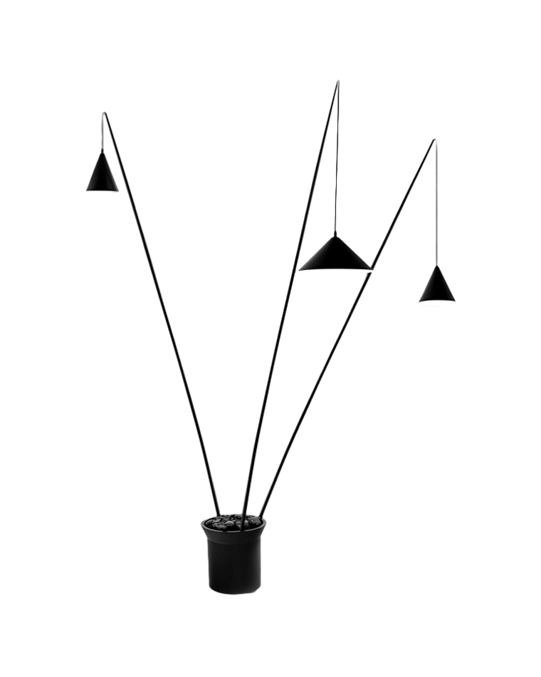 Diff 3-light Overhanging Floor Lamp-DF7031