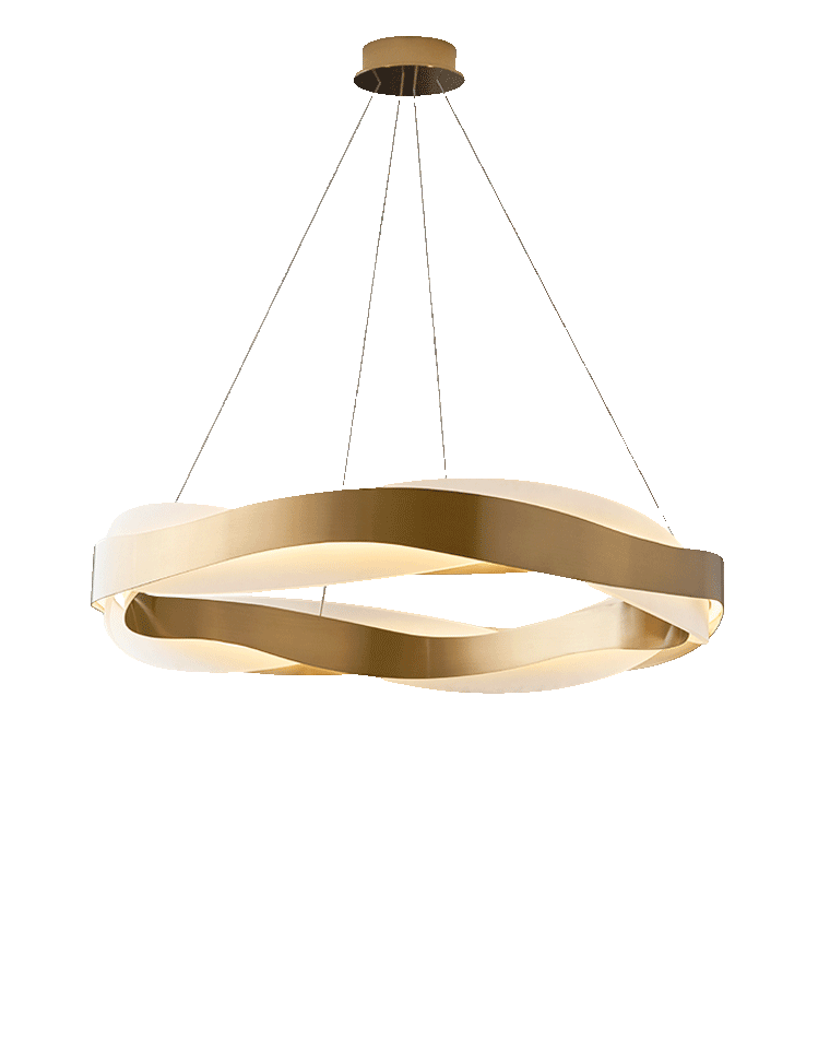Diff Wave Circular LED Chandelier-DF2195
