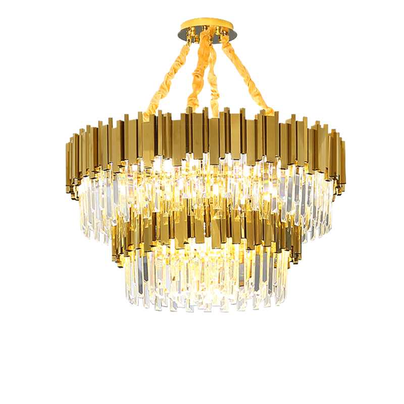Diff Prism Crystal Tiered Chandelier-DF2185