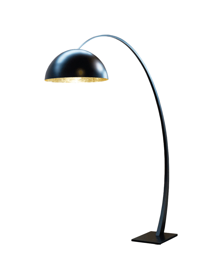 Diff Dome Arc Floor Lamp over Couch-DF7063