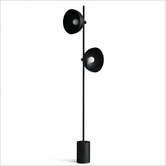 Diff Adjustable 2-bulb Studio Floor Lamp-DF7022