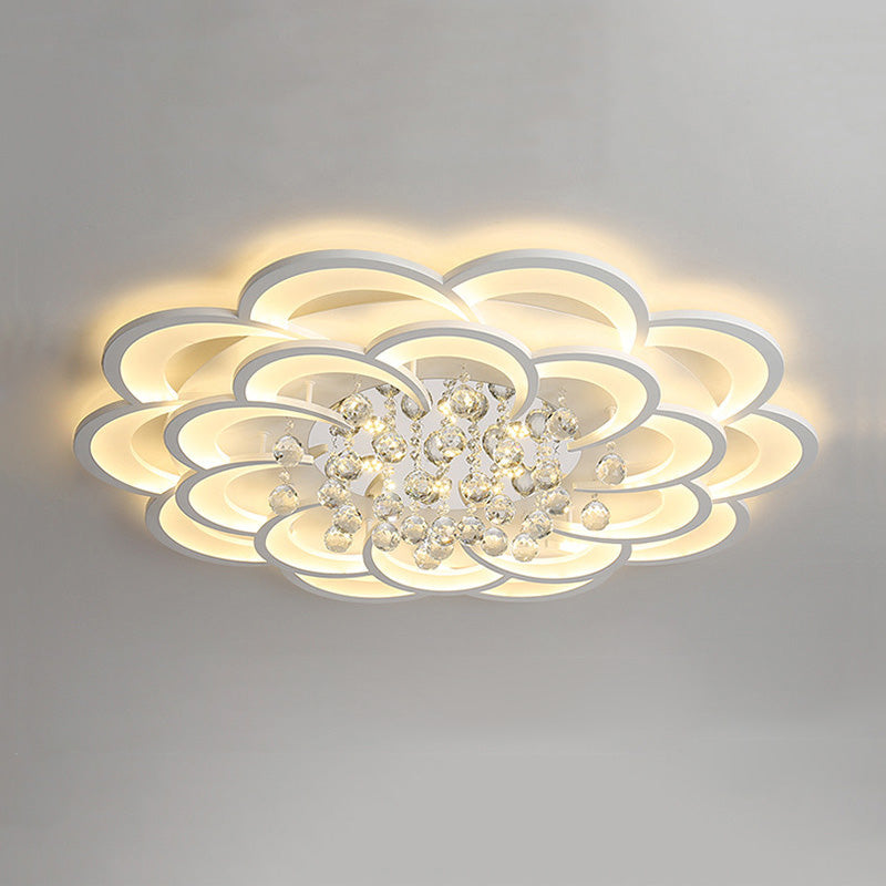 Diff Big Flower Crystal Ceiling Light-DF1078