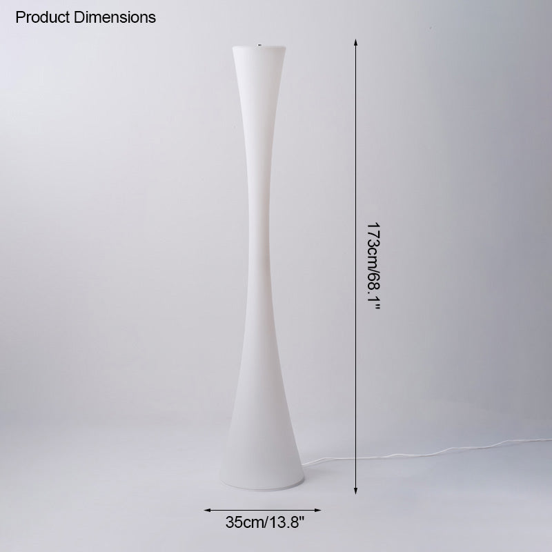 Diff Tall Cylinder Floor Lamp with Hue Dimmer-DF7043