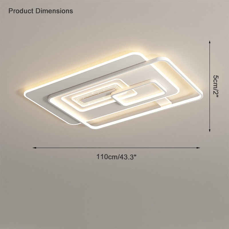 Diff Geometric Ceiling Light-DF1082