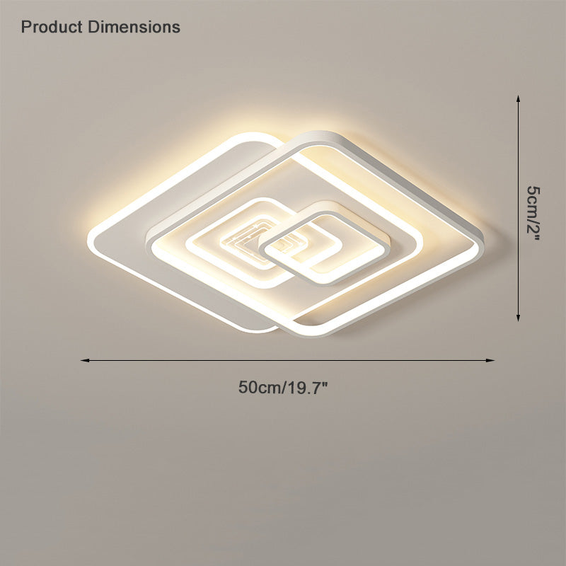 Diff Geometric Ceiling Light-DF1082