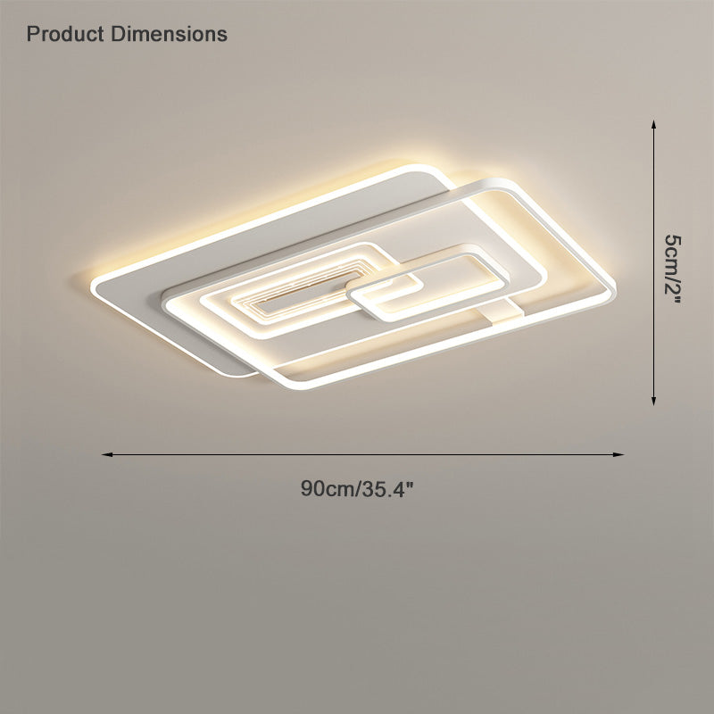 Diff Geometric Ceiling Light-DF1082