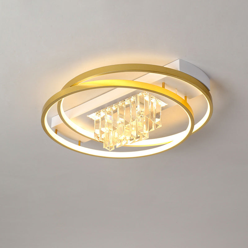 Diff Crystal Square/Circular LED Ceiling Light-DF1071