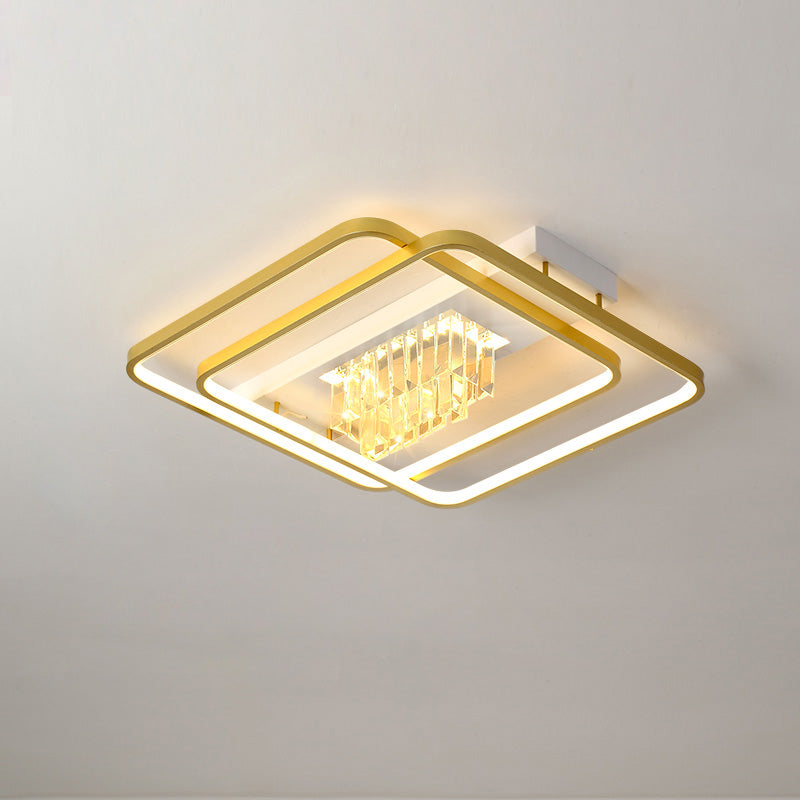 Diff Crystal Square/Circular LED Ceiling Light-DF1071