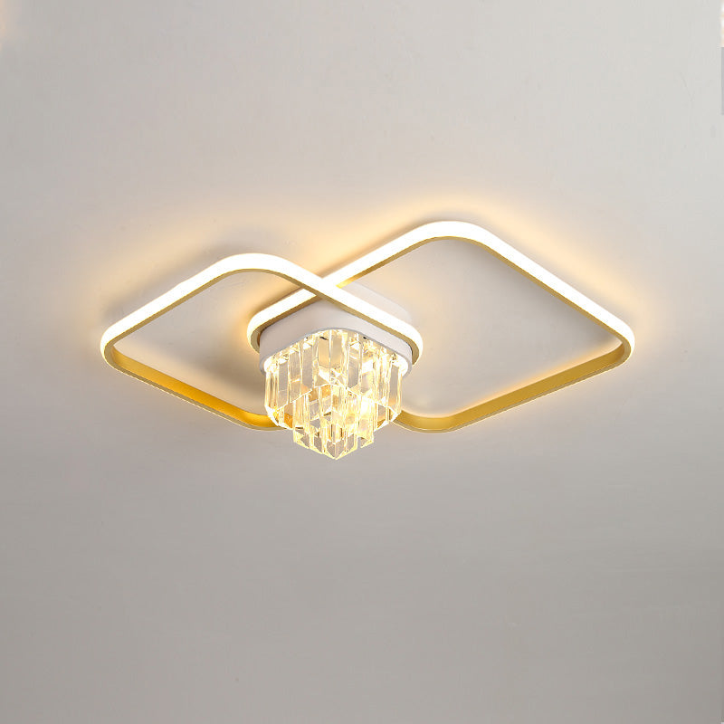 Diff Crystal Geometric LED Ceiling Light-DF1069