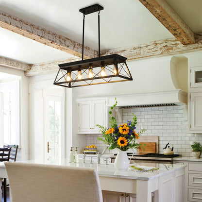 5-Light Farmhouse Chandeliers -DG2004