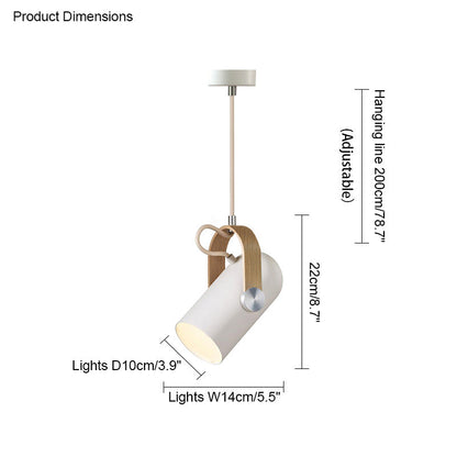 Diff Adjustable Spotlight Pendant Light-DF2099