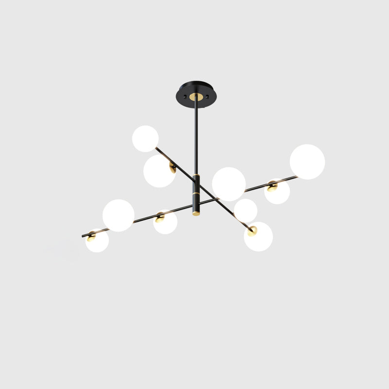 Diff Frosted Glass Globe Chandelier-DF2291