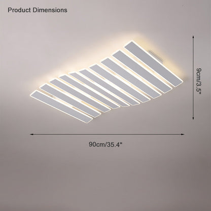 Diff Louver Rectangle Led Ceiling Light-DF1080