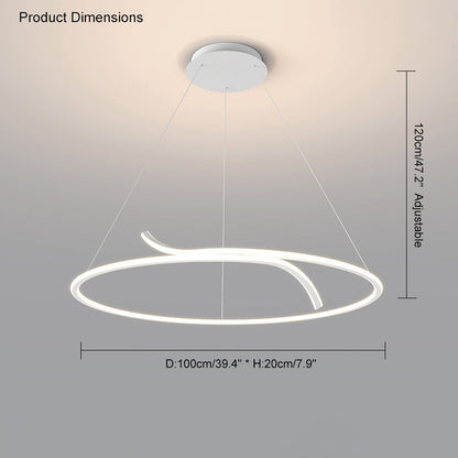 Diff Halo Pendant Light-DF2022