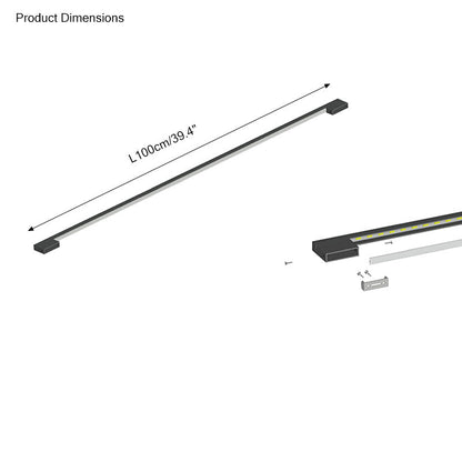 Diff Long Linear Stairwell Wall Sconce-DF6018