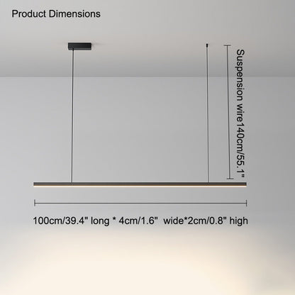 Diff Linear Pendant Light-DF2011