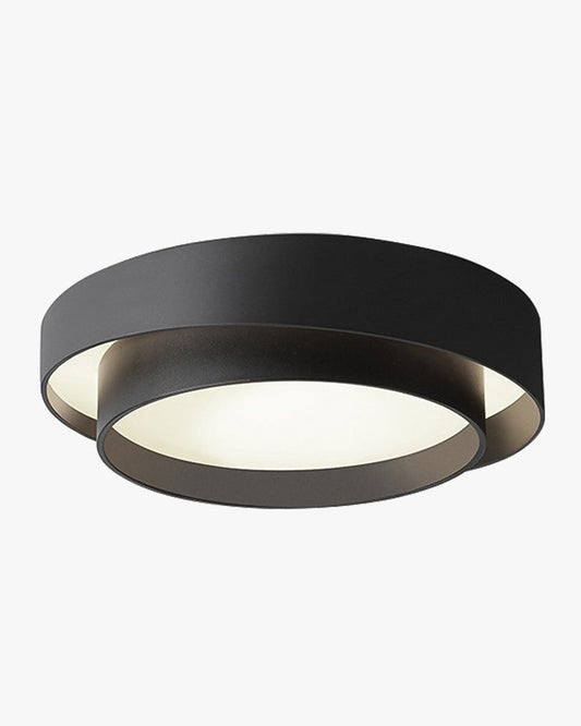 Diff Asymmetrical Round Flush Mount Ceiling Light-DF1022