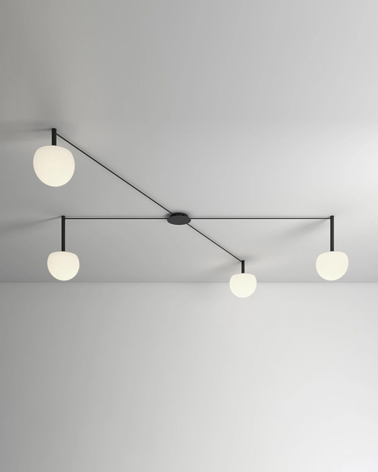 Diff Custom Frosted Glass Globe Ceiling Light-DF1029