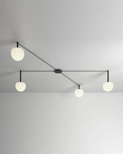 Diff Custom Frosted Glass Globe Ceiling Light-DF1029
