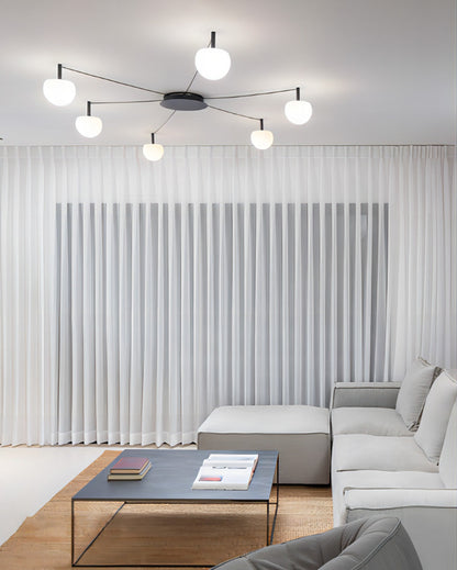 Diff Custom Frosted Glass Globe Ceiling Light-DF1029