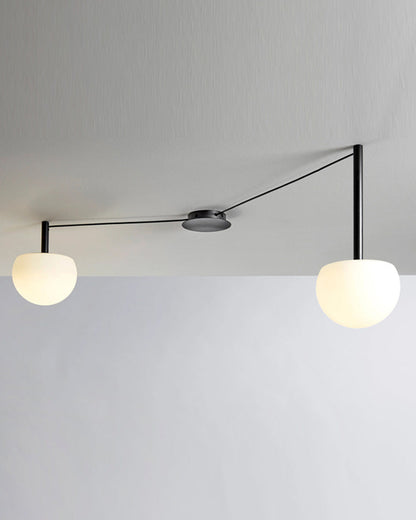 Diff Custom Frosted Glass Globe Ceiling Light-DF1029