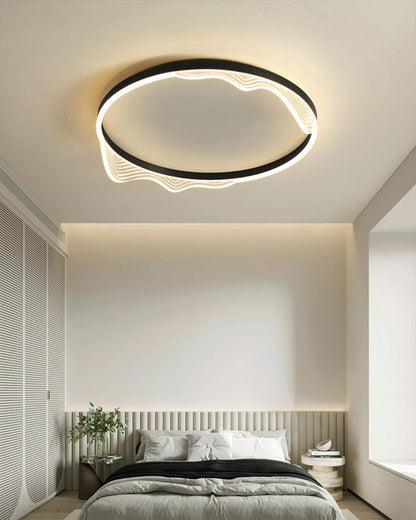 Diff Wavy Round Integrated Led Ceiling Light-DF1035