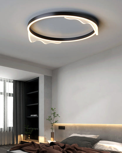 Diff Wavy Round Integrated Led Ceiling Light-DF1035