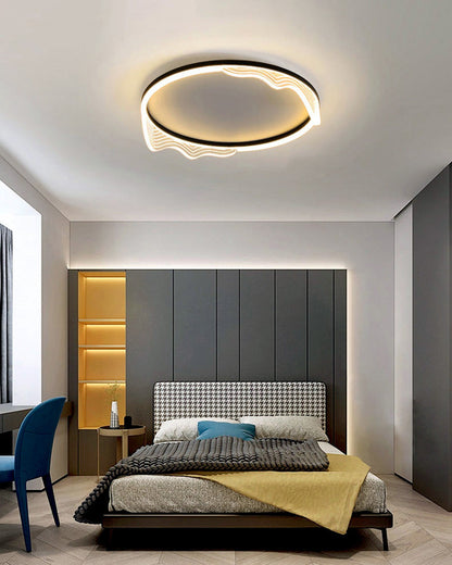Diff Wavy Round Integrated Led Ceiling Light-DF1035