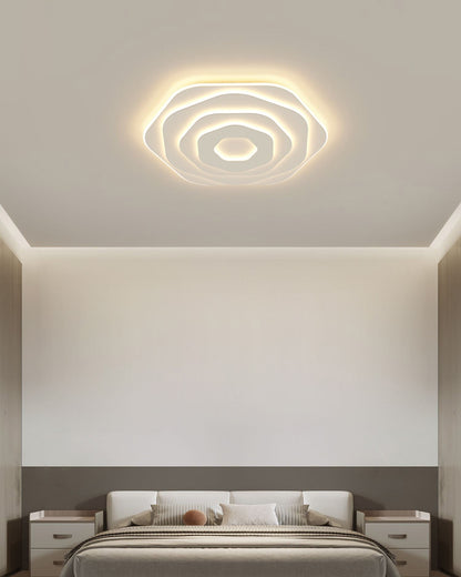 Diff Hexagon Flush Mount Ceiling Light-DF1041