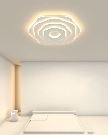 Diff Hexagon Flush Mount Ceiling Light-DF1041
