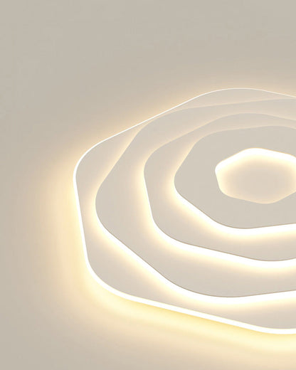 Diff Hexagon Flush Mount Ceiling Light-DF1041