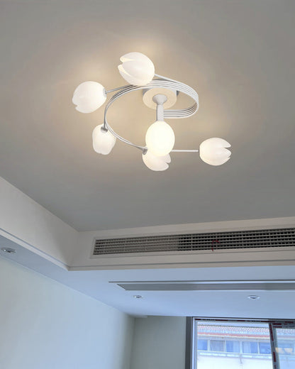 Diff Fancy Magnolia Flower Ceiling Light-DF1045