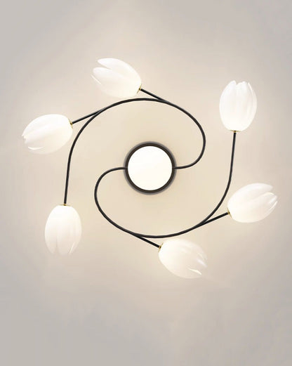 Diff Fancy Magnolia Flower Ceiling Light-DF1045