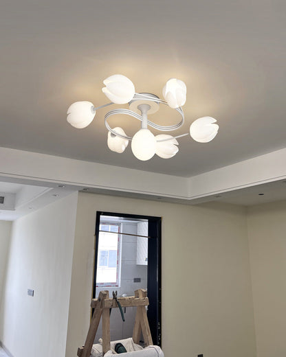 Diff Fancy Magnolia Flower Ceiling Light-DF1045