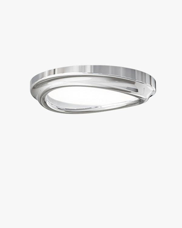 Diff Round Chrome Flush Mount Ceiling Light-DF1063