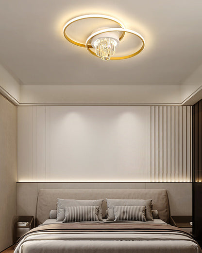 Diff Crystal Geometric LED Ceiling Light-DF1069