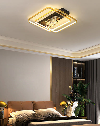 Diff Crystal Square/Circular LED Ceiling Light-DF1071