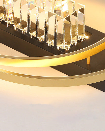 Diff Crystal Square/Circular LED Ceiling Light-DF1071