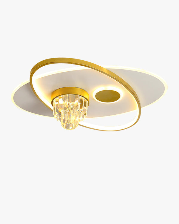 Diff Oval Crystal Ceiling Light-DF1072