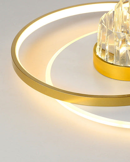 Diff Oval Crystal Ceiling Light-DF1072