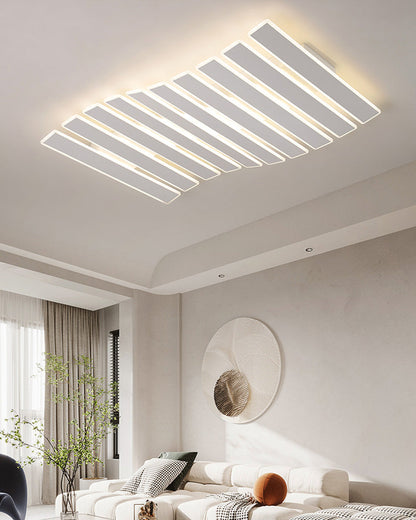 Diff Louver Rectangle Led Ceiling Light-DF1080