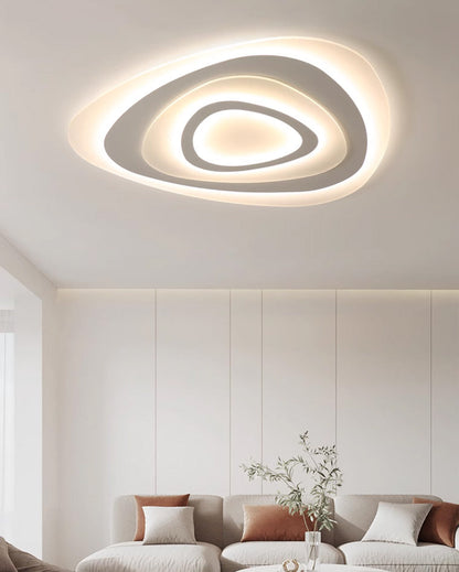 Diff Flat Triangle Flush Mount Ceiling Light-DF1100